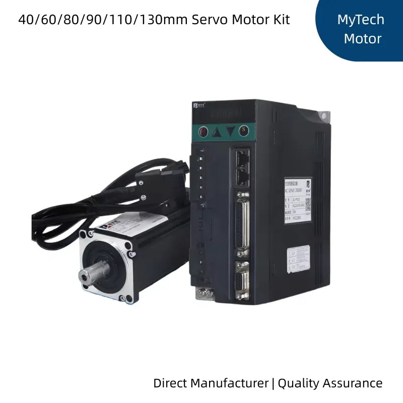Servo Driver 750W Ac Servo Motor - 60 80 110 130 AC-servomotorset, 400W,