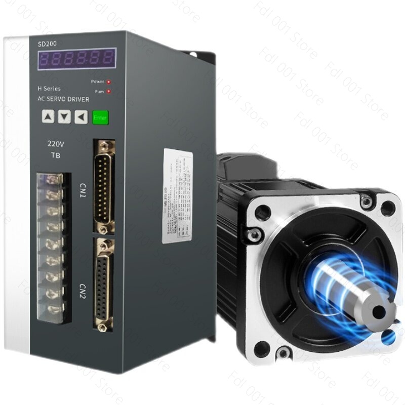 Servo Driver 750W Ac Servo Motor - 60/80/110/130 servomotorset driver 400W/750W AC-besturingsmotor