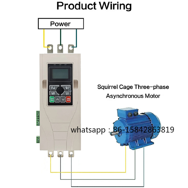 Soft Starter 30Kw Motor - Motorsoftstarter driefasig 380V 50Hz/60Hz Online motorstarter