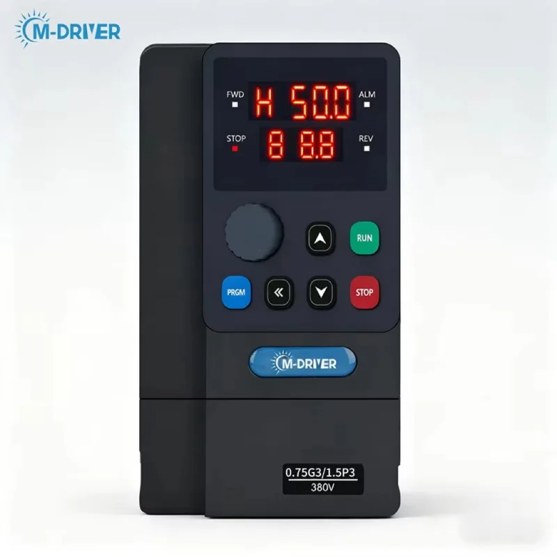 Vfd 0.75Kw Mini Inverter - IP20 Driefasige 0,75kW 380V M-driver 900