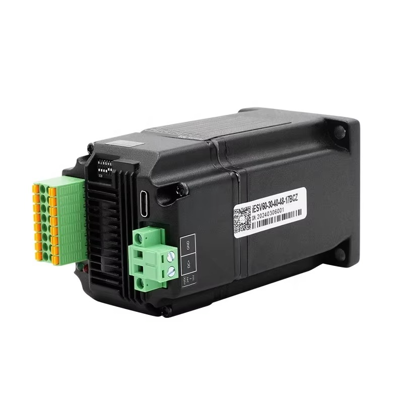Servo Motor 400W With Driver - IESV60-30-40-48-17BC Servomotor 400w, onderkantbedrading, DC-servomotor 48v
