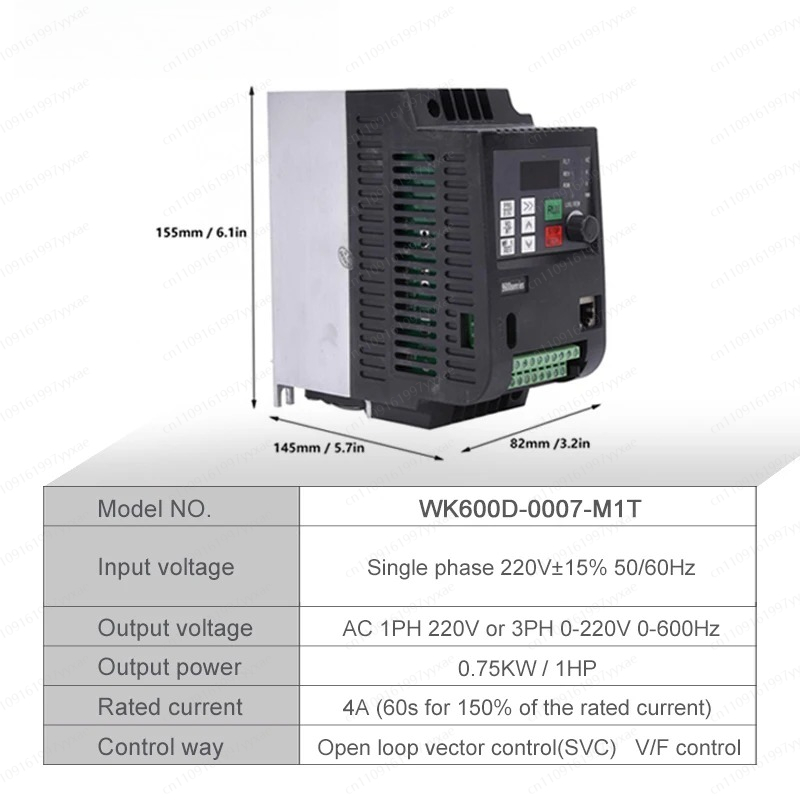 Vfd 2.2Kw Single Phase 220V - 2.2KW 220V 1 Fase Ingang VFD
