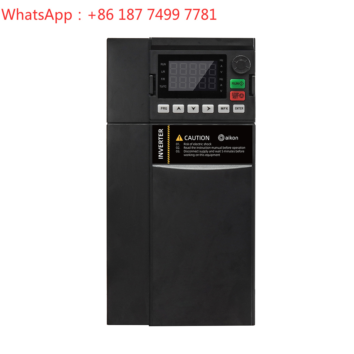 Vfd 7.5Kw Inverter Motor - Aikon 7.5KW 10KW Enkelfasige VFD-omvormer 220V