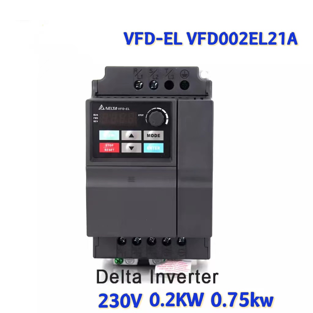 Delta-omvormer VFD-EL VFD002EL - Vfd 0.75Kw Mini Inverter recensie en prijs