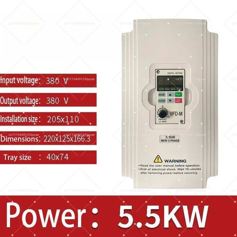 3.7KW 5.5KW 7.5KW Frequentiere - Variable Frequency Drive 3 Phase 380V recensie en prijs