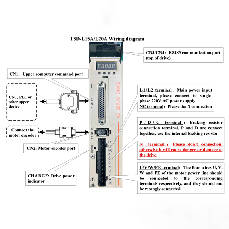 60AST 80AST 400W 600W 750W 1KW - Servo Driver 750W Ac Servo Motor recensie en prijs