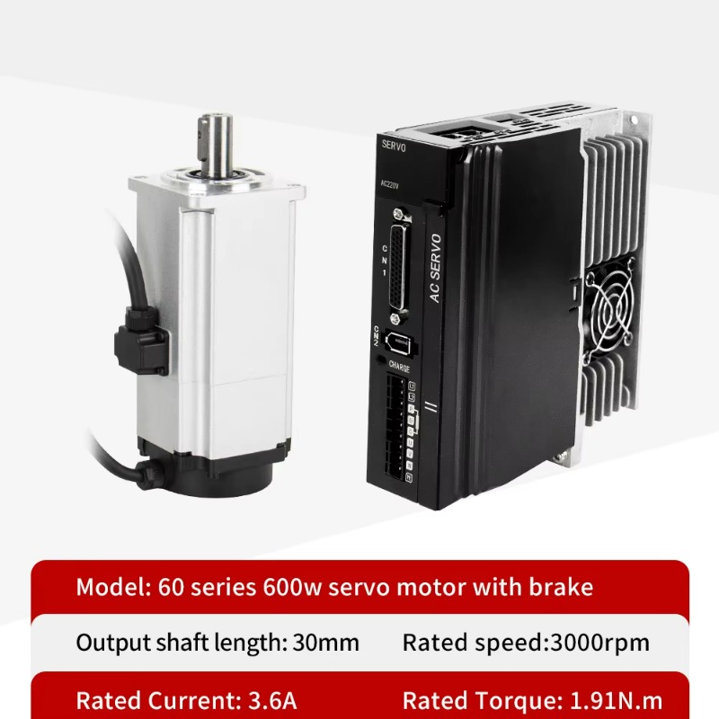 60ST 3000RPM AC-servomotor, fl - Servo Motor 400W With Driver recensie en prijs