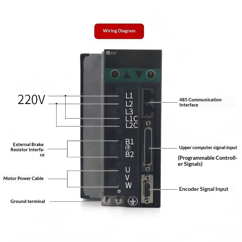 60 80 110 130 AC-servomotorset - Servo Driver 750W Ac Servo Motor recensie en prijs