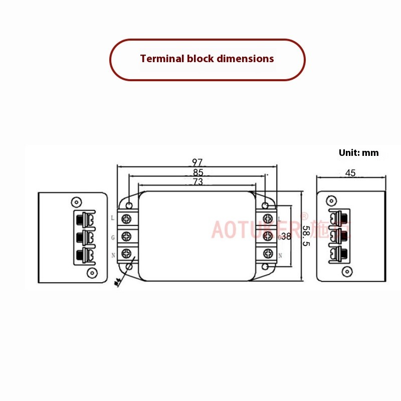 EMI Power Filter 115V/220V250V - Vfd Emi Filter 3 Phase recensie en prijs