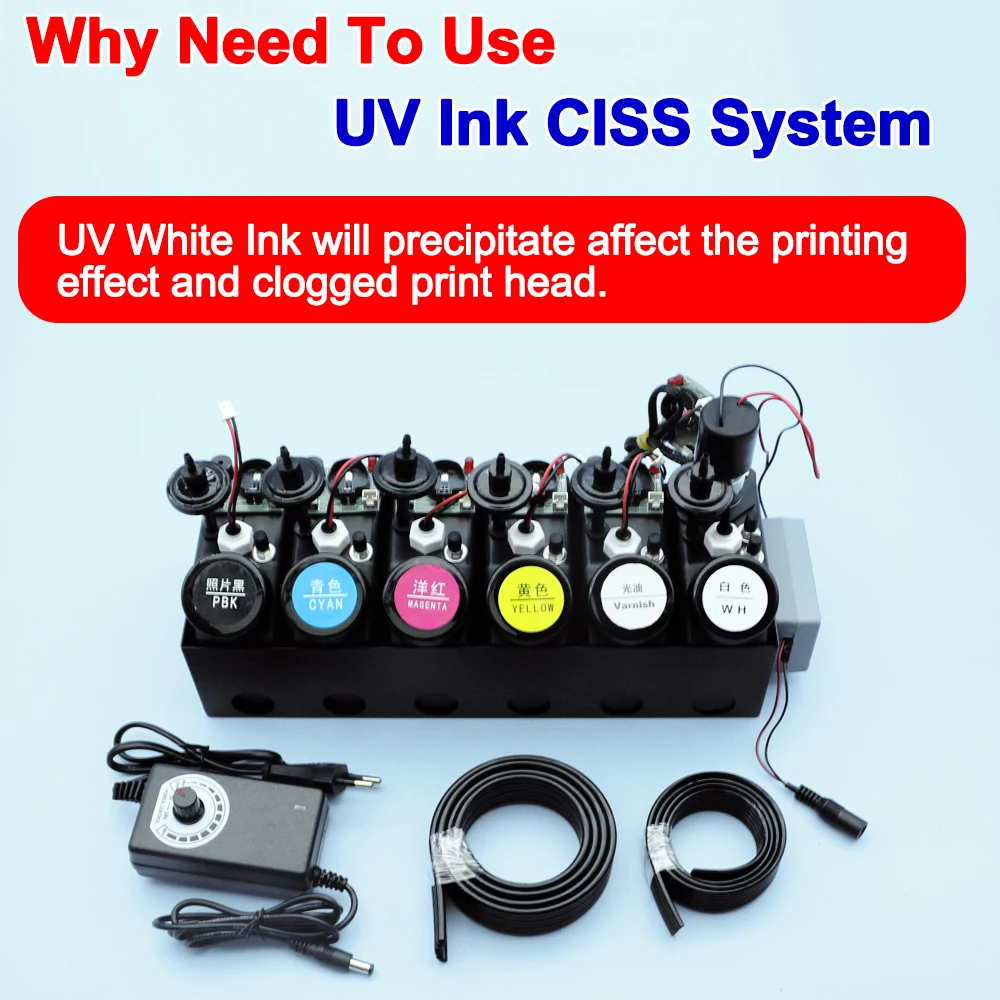 250 ml 6 inkttanks UV DTF-inkt - Vfd With Brake Resistor recensie en prijs