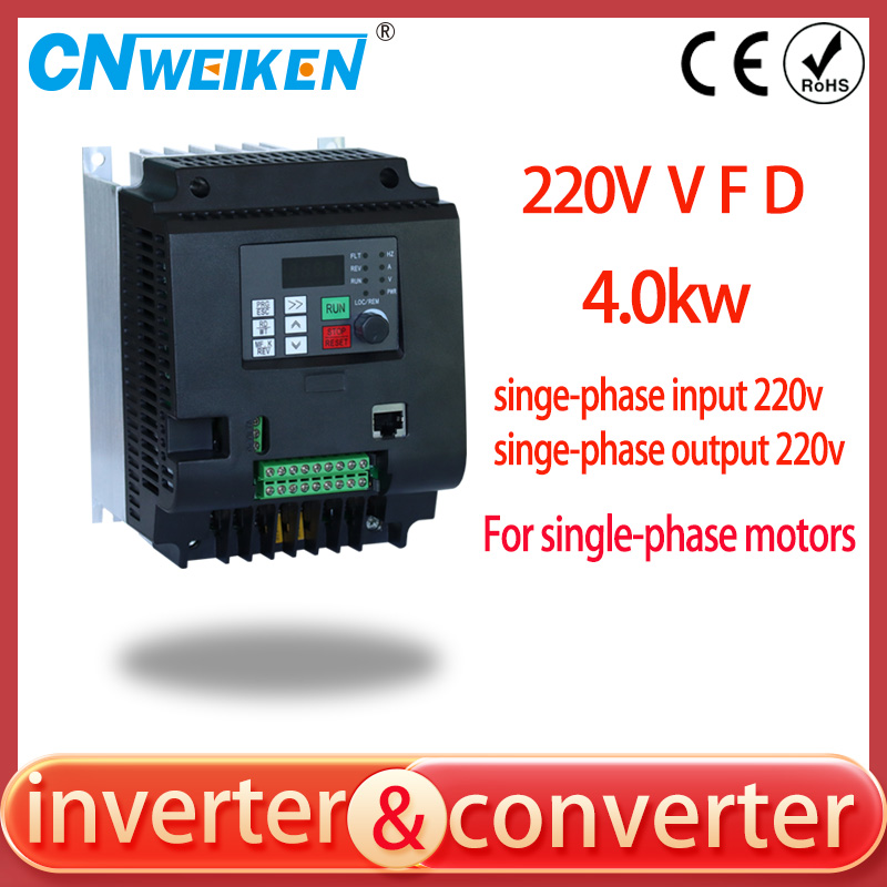220V 0.75KW 1HP Mini VFD Varia - Vfd 0.75Kw Mini Inverter recensie en prijs