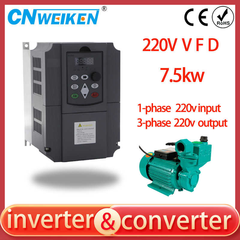 220V 0.75KW 1HP Mini VFD Varia - Vfd 0.75Kw Mini Inverter recensie en prijs