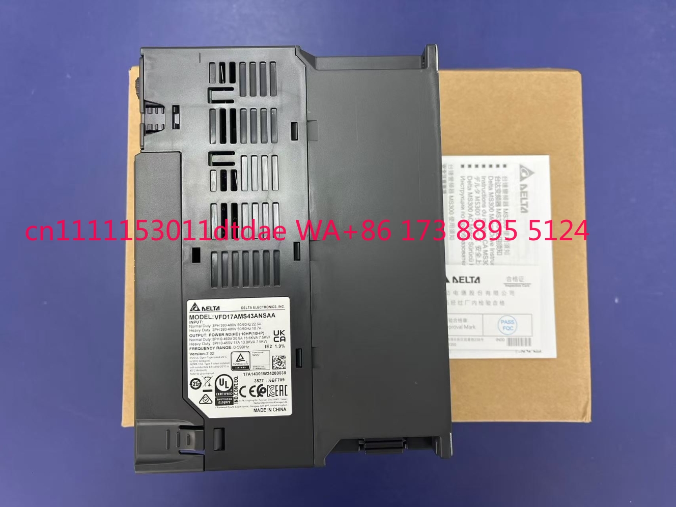 VFD MS300 Serie Inverter voor  - Vfd 7.5Kw Inverter Motor recensie en prijs