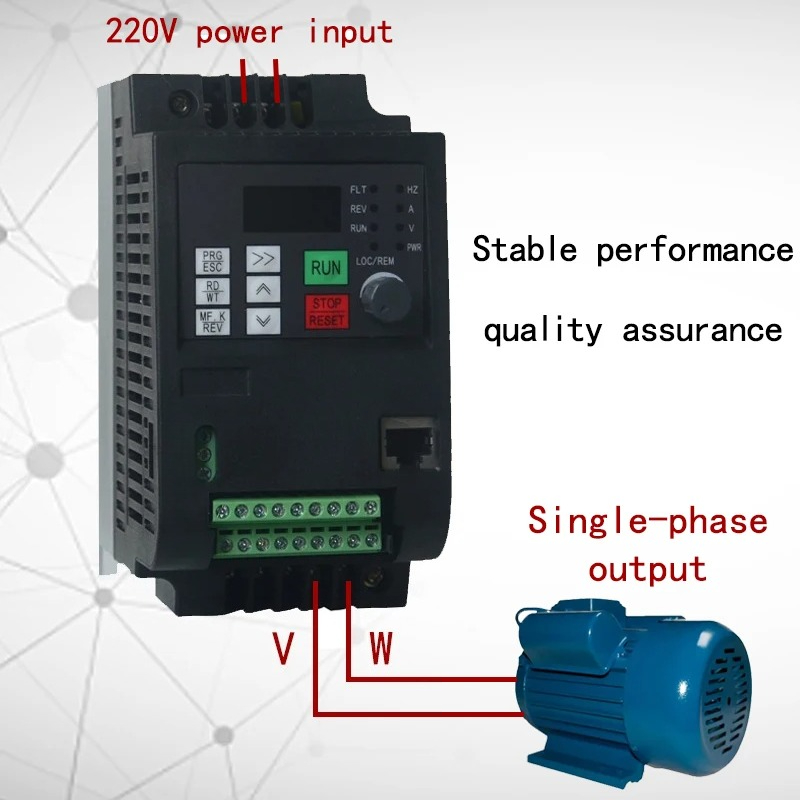 VFD-omvormer 1,5 kW/2,2 kW/fre - Vfd 2.2Kw Single Phase 220V recensie en prijs
