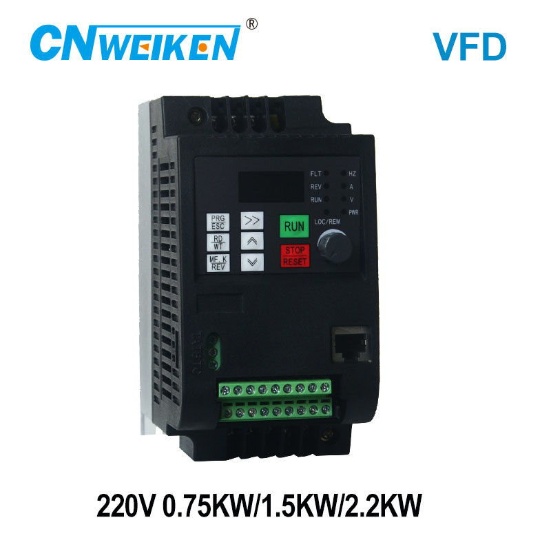 220V 0. 75kw/1. 5kw/2.2kw Mini - Vfd 0.75Kw Mini Inverter recensie en prijs