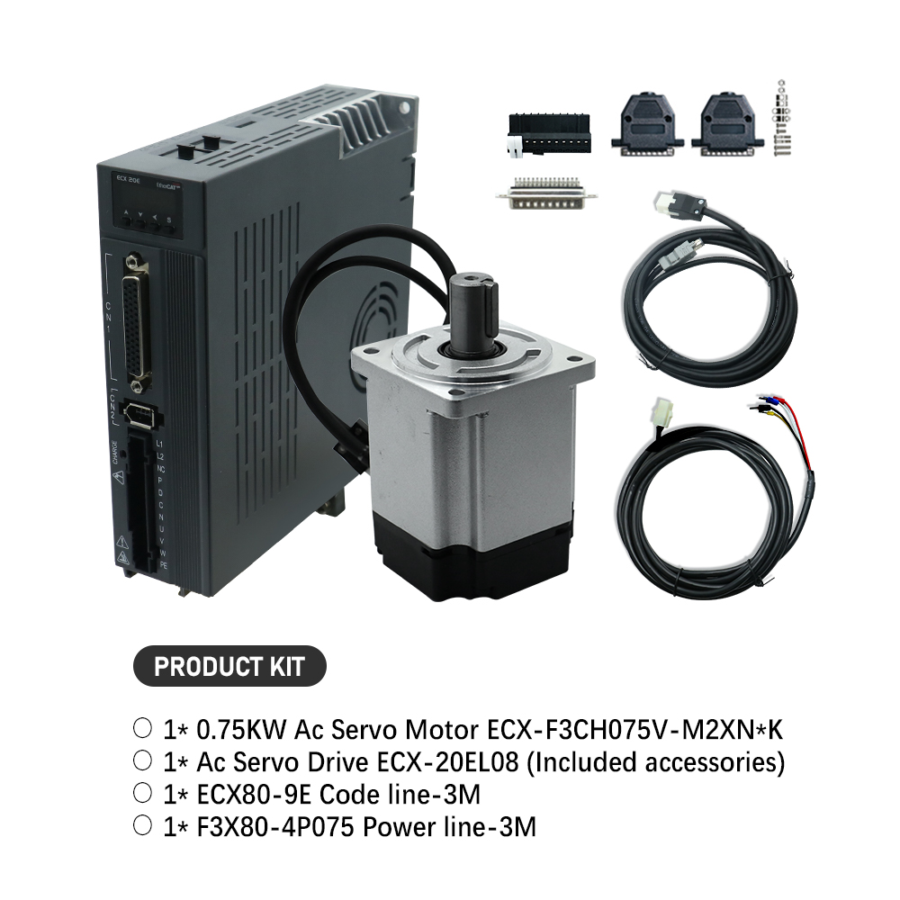 750W AC Servomotor & ECX Ether - Servo Driver 750W Ac Servo Motor recensie en prijs