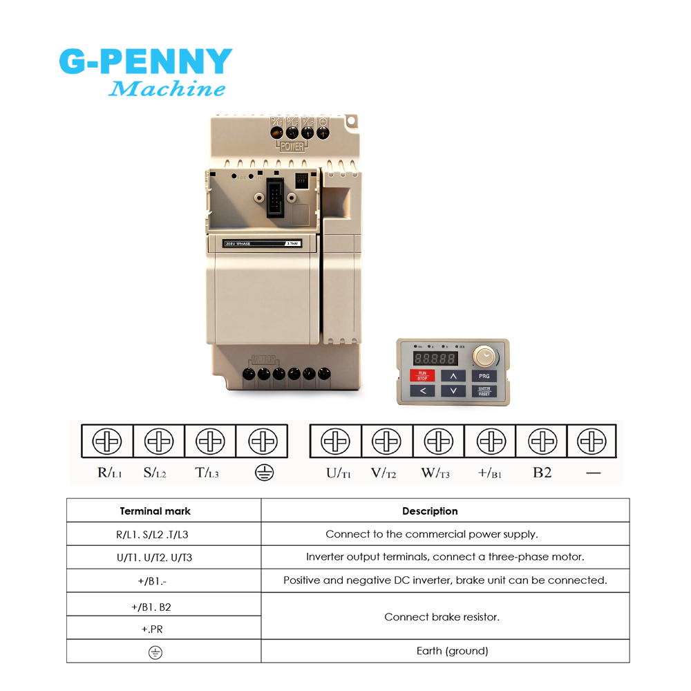 G-Penny 3,7 kW ‌   220V/380V V - Variable Frequency Drive 3 Phase 380V recensie en prijs