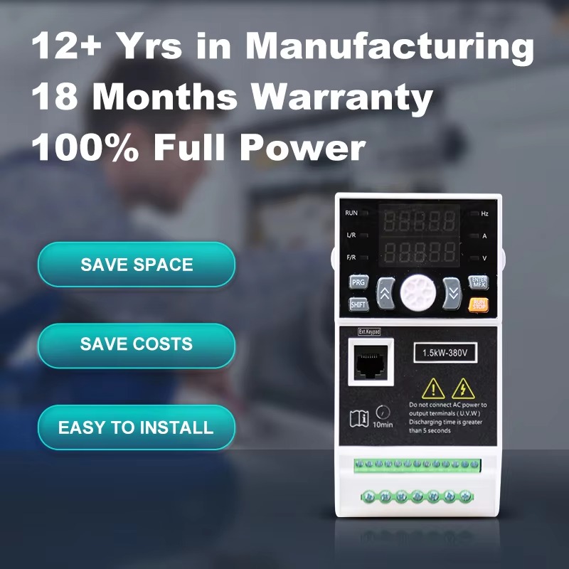 VFD 2,2 kW frequentieomvormer, - Variable Frequency Drive 3 Phase 380V recensie en prijs