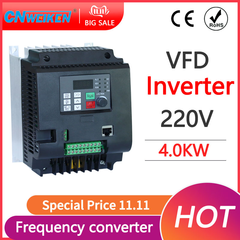 7,5 kW 220V eenfasige omvormer - Vfd 2.2Kw Single Phase 220V recensie en prijs