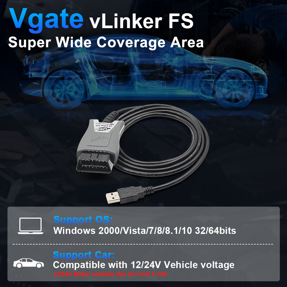 Vgate VLinker FS USB ELM327 OB - Vfd With Brake Resistor recensie en prijs