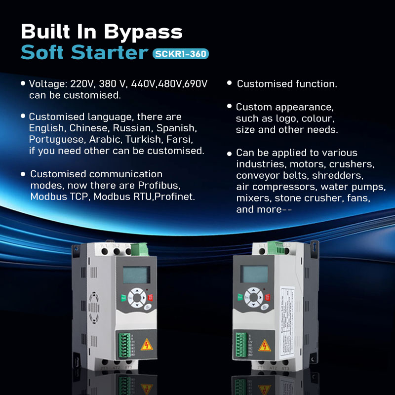 Softstarter Ingebouwde bypass  - Soft Starter 30Kw Motor recensie en prijs
