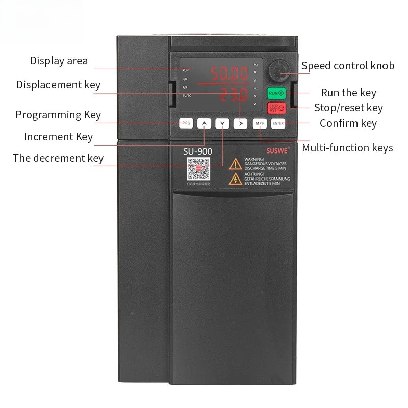 Frequentieregelaar voor 3-fase - Variable Frequency Drive 3 Phase 380V recensie en prijs