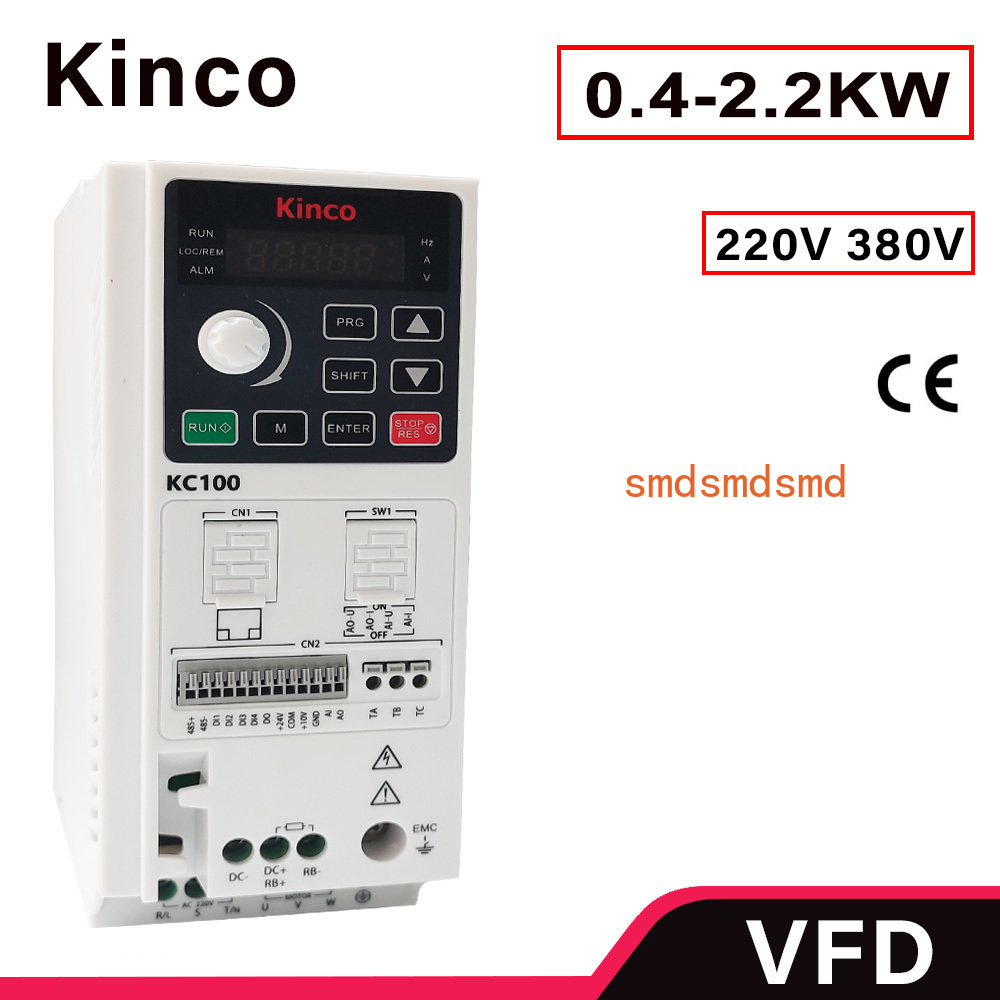 KC100 Omvormer VFD 220V naar 3 - Vfd 2.2Kw Single Phase 220V recensie en prijs