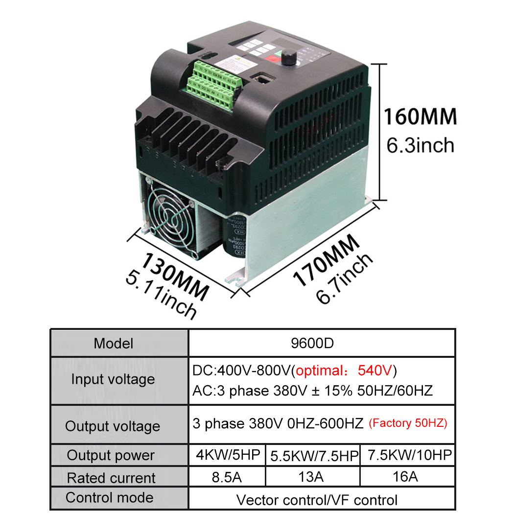 PV Solar Inverter met MPPT-reg - Vfd 11Kw Pump Controller recensie en prijs